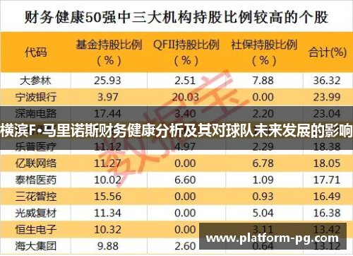 横滨F·马里诺斯财务健康分析及其对球队未来发展的影响